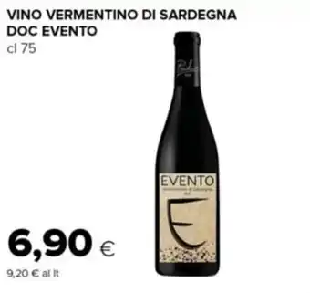 Tigre VINO VERMENTINO DI SARDEGNA DOC EVENTO cl 75 offerta