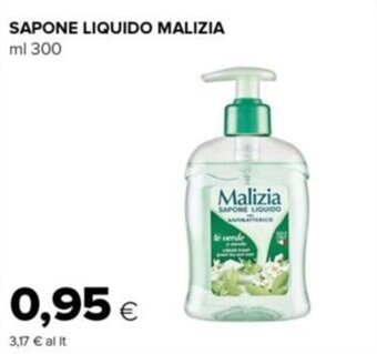 Tigre SAPONE LIQUIDO MALIZIA ml 300 offerta
