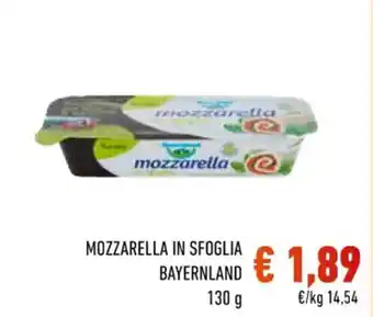 Conad MOZZARELLA IN SFOGLIA BAYERNLAND 130 g offerta
