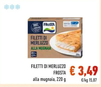 Conad FILETTI DI MERLUZZO FROSTA alla mugnaia, 220 g offerta