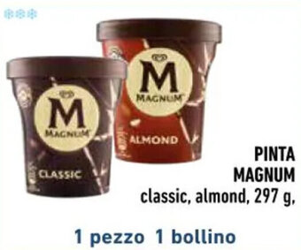 Conad PINTA MAGNUM classic, almond, 297 g, offerta