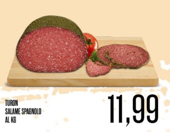 Supermercati Pasquale Prisco TURON SALAME SPAGNOLO offerta