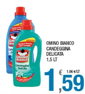 Splendidi e Splendenti Omino Bianco Candeggina Delicata 1,5lt offerta