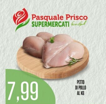 Supermercati Pasquale Prisco PETTO DI POLLO offerta