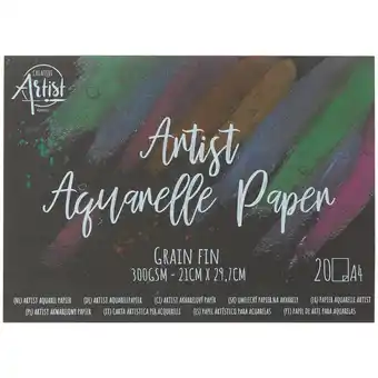 Action Blocco acquerello creative artist offerta