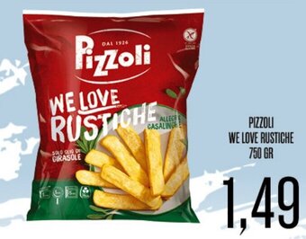PIZZOLI WE LOVE RUSTICHE 750 GR