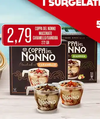 COPPA DEL NONNO MACCHIATO CARAMELLO/GIANDUIA 272 GR