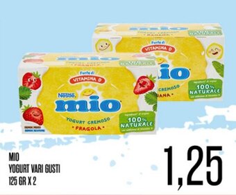 MIO YOGURT VARI GUSTI 125 GR X 2