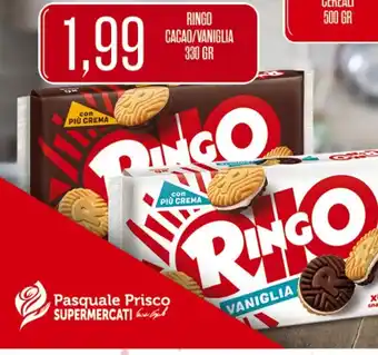 RINGO CACAO/VANIGLIA 330 GR