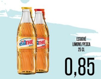 Supermercati Pasquale Prisco ESTATHÈ LIMONE/PESCA 25 CL offerta