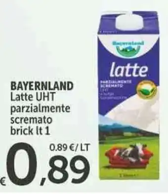 Carrefour Express BAYERNLAND Latte UHT parzialmente scremato brick It 1 offerta