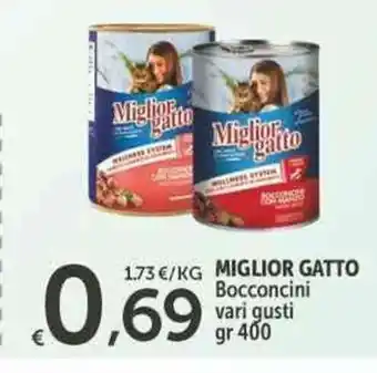 MIGLIOR GATTO Bocconcini vari gusti gr 400