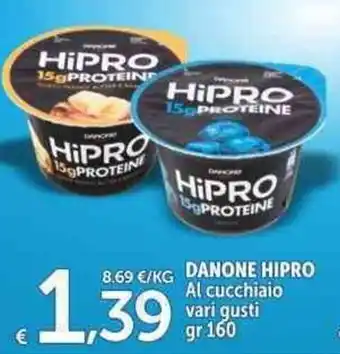 Carrefour Express DANONE HIPRO Al cucchiaio vari gusti gr 160 offerta