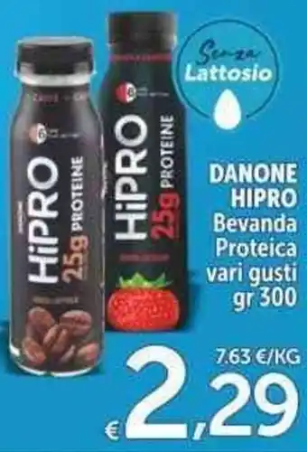 Carrefour Express DANONE HIPRO Bevanda Proteica vari gusti gr 300 offerta