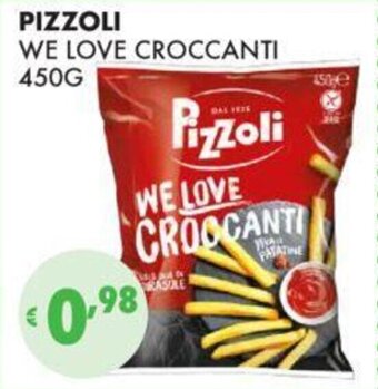 PIZZOLI WE LOVE CROCCANTI 450G