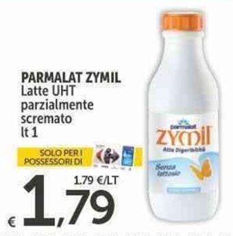 Carrefour Express PARMALAT ZYMIL Latte UHT parzialmente scremato It 1 offerta