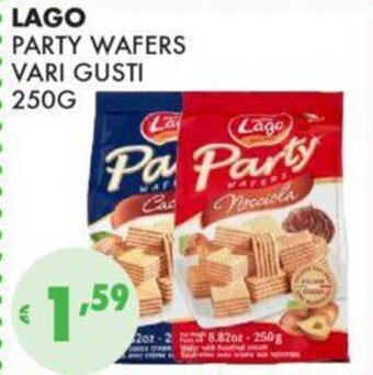 Eté LAGO PARTY WAFERS VARI GUSTI 250G offerta