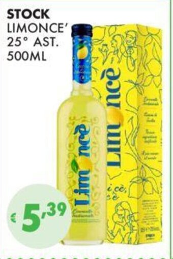 STOCK LIMONCE' 25° AST. 500ML