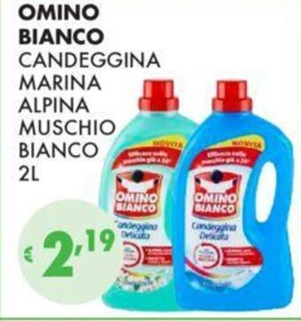 Eté OMINO BIANCO CANDEGGINA MARINA ALPINA MUSCHIO BIANCO 2L offerta