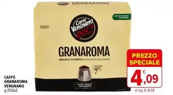 Iperal CAFFÈ GRANAROMA VERGNANO g 250x2 offerta