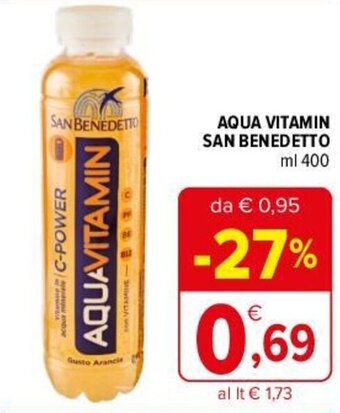 Iperal AQUA VITAMIN SAN BENEDETTO ml 400 offerta