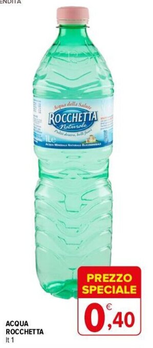 Iperal ACQUA ROCCHETTA lt 1 offerta