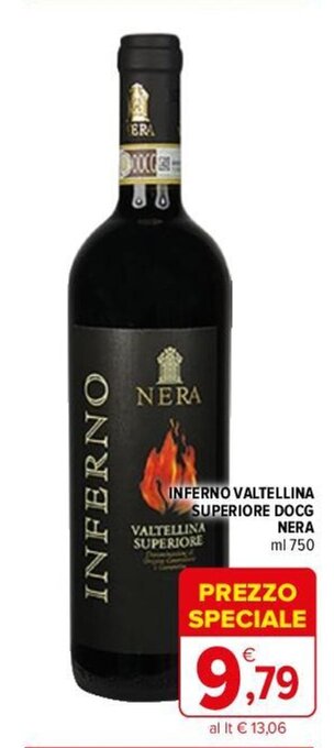 Iperal INFERNO VALTELLINA SUPERIORE DOCG NERA ml 750 offerta