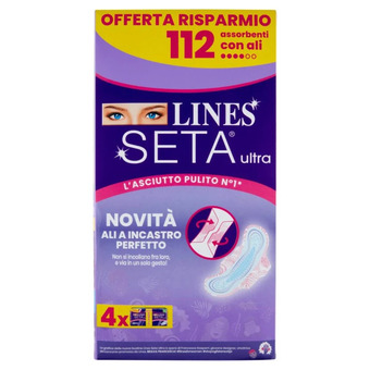 Ipercoop Assorbenti seta ultra lines offerta