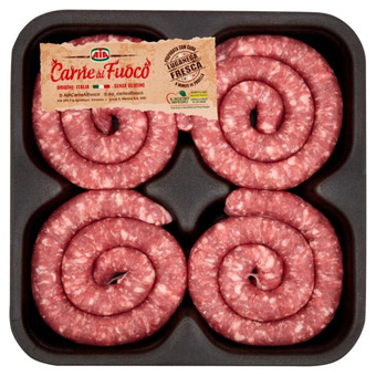 Ipercoop Salsiccia paesana luganega carne al fuoco aia offerta