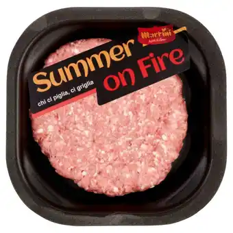 Ipercoop Maxi hamburger di suino e bacon martini offerta