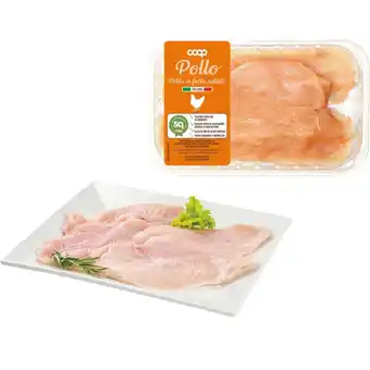 Ipercoop Fette sottili di petto di pollo coop offerta
