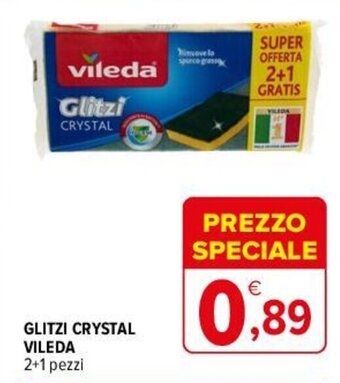 Iperal GLITZI CRYSTAL VILEDA 2+1 pezzi offerta