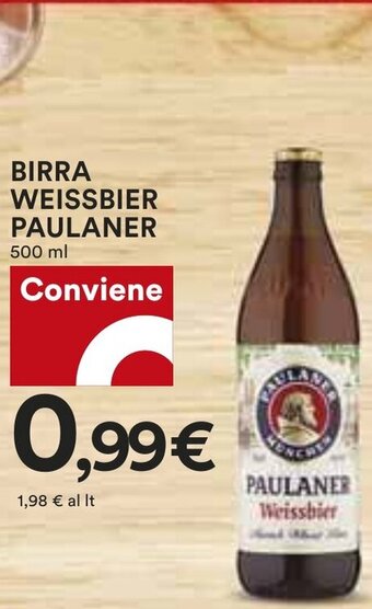 Coop BIRRA WEISSBIER PAULANER 500 ml offerta