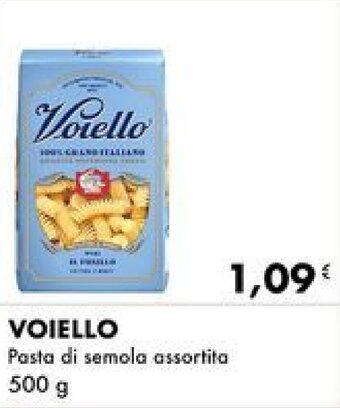 Iper Tosano VOIELLO Pasta di semola assortita 500 g offerta
