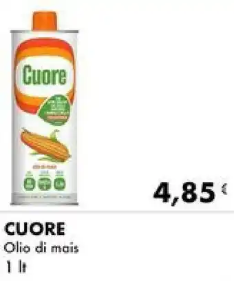 Iper Tosano CUORE Olio di mais 1 lt offerta