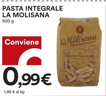 Coop PASTA INTEGRALE LA MOLISANA 500 g offerta