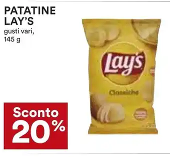 Coop PATATINE LAY'S gusti vari, 140 g offerta