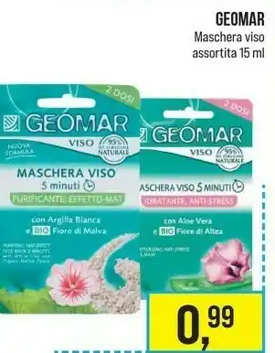 Caddy's Geomar Maschera Viso Assortita 15 Ml offerta