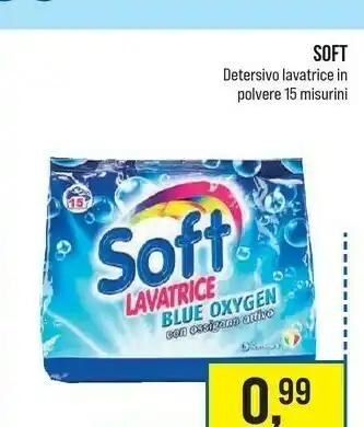Caddy's Soft Detersivo Lavatrice In Polvere 15 Misurini offerta
