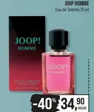 Caddy's Joop Homme Eau De Toilette offerta