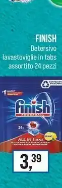 Caddy's Finish Detersivo Lavastoviglie In Tabs offerta