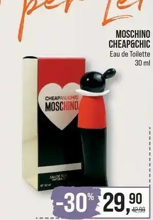Caddy's Moschino Cheap&chic Eau De Toilette 30 Ml offerta