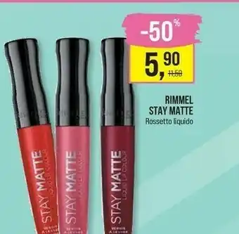 Caddy's Rimmel Rossetto offerta