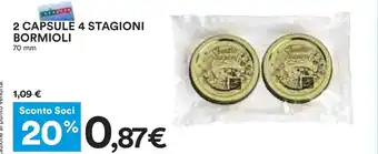Coop 2 CAPSULE 4 STAGIONI BORMIOLI 70 mm offerta