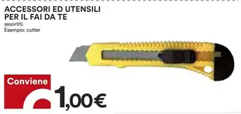Coop ACCESSORI ED UTENSILI PER IL FAI DA TE offerta