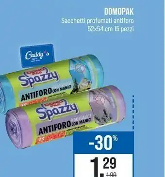 Caddy's Domopak Sacchetti Profumati Antiforo offerta