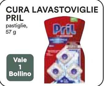 Coop CURA LAVASTOVIGLIE PRIL pastiglie, 57 g offerta