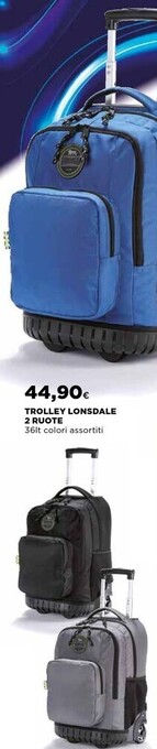 Ipercoop Lonsdale trolley 2 ruote offerta