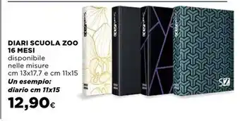Diari scuola zoo 16 mesi