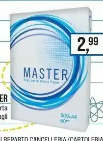 Caddy's Master Risma Di Carta offerta